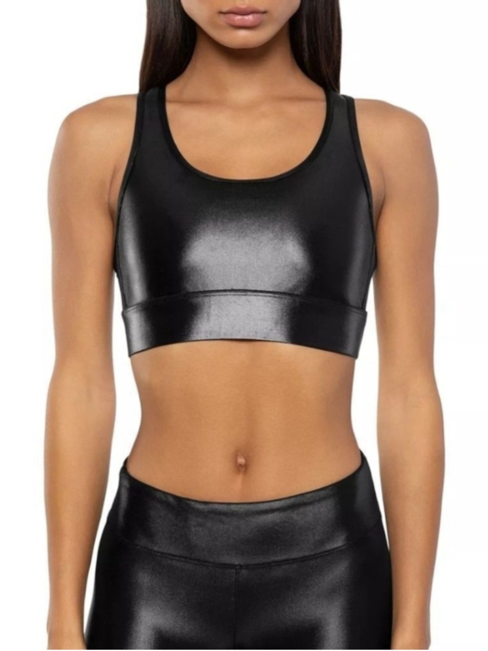 KORAL BERMUDA Infinity Racerback Mesh Sports Bra Size XS